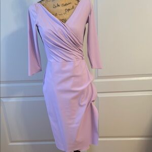 Chiara Boni Lavender 3/4 Sleeve Dress